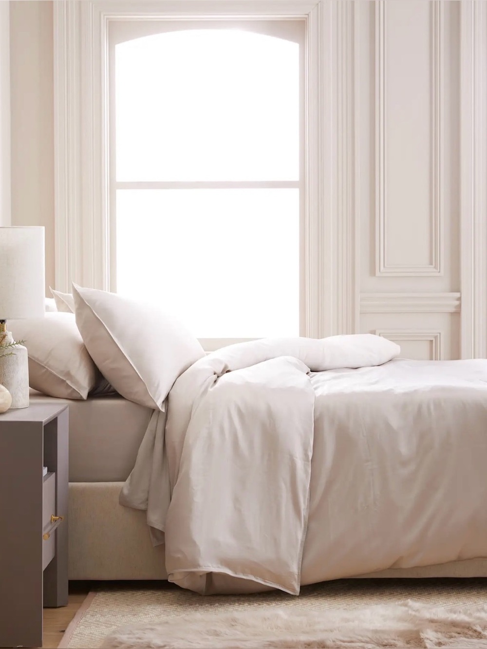 NWOT Quince Sand Bamboo Duvet Cover - Retails for 104